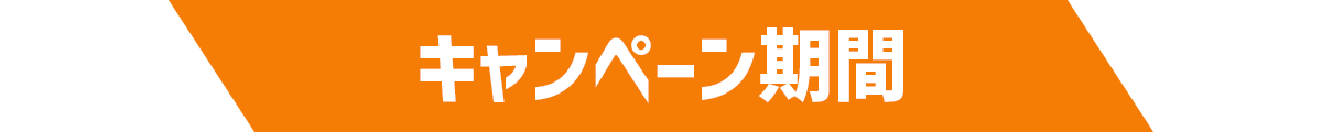キャンペーン期間